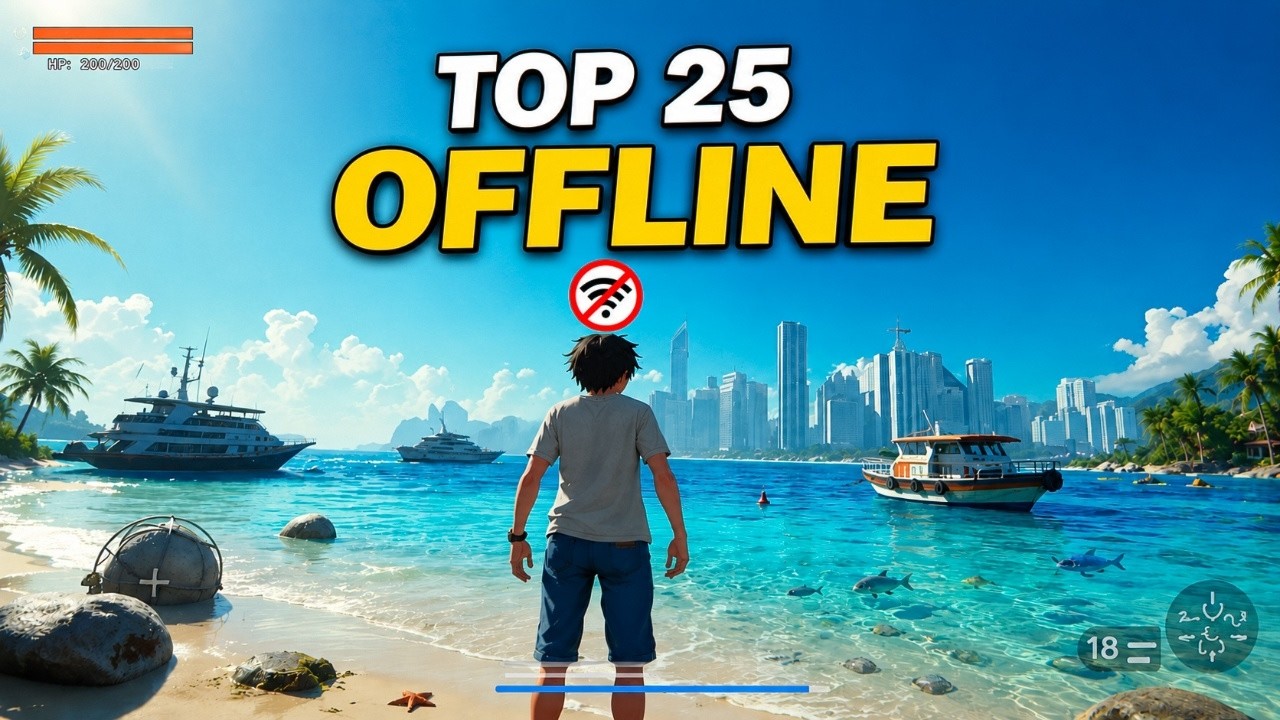 Top 25 Offline Games You Should Play in 2026 (Android & iOS)