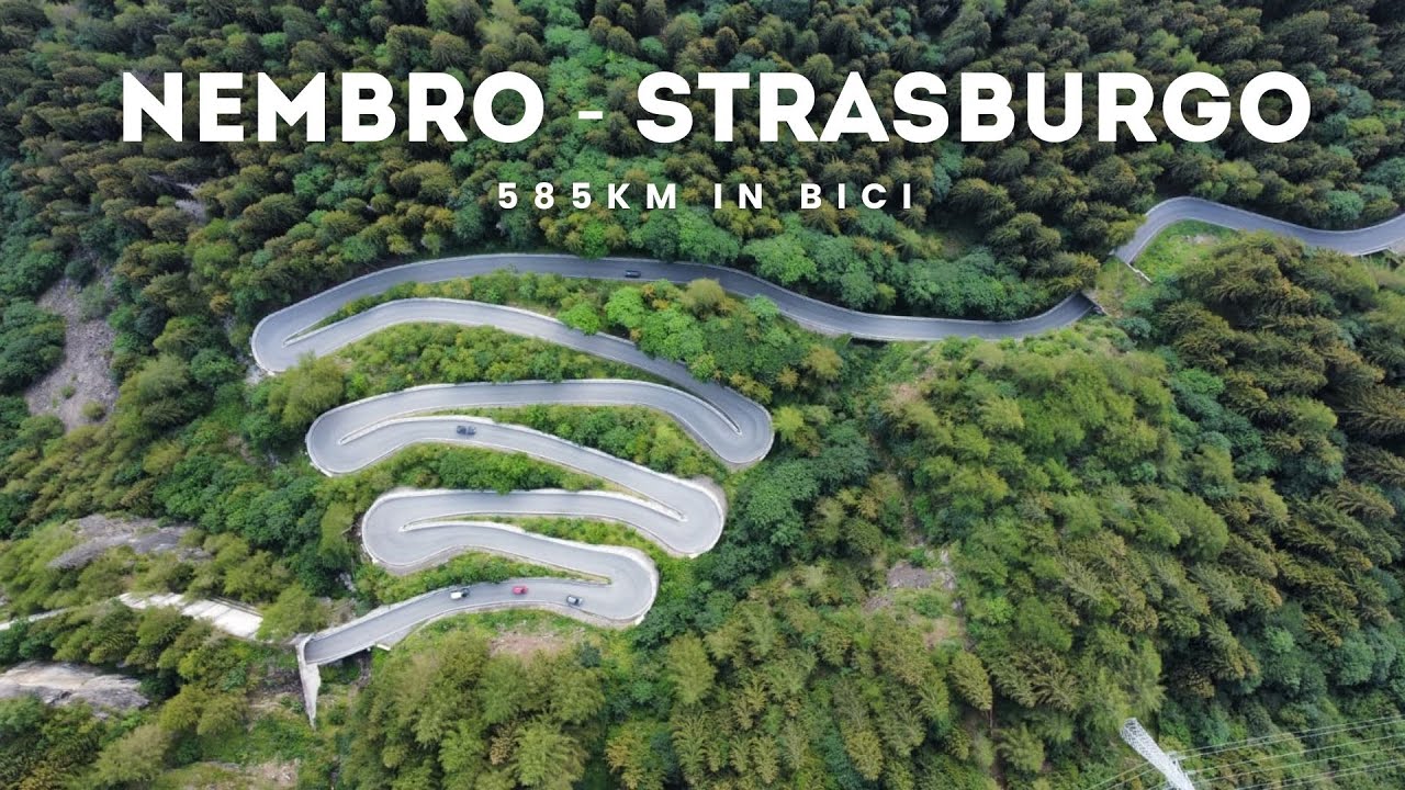 Da Nembro a Strasburgo in bici