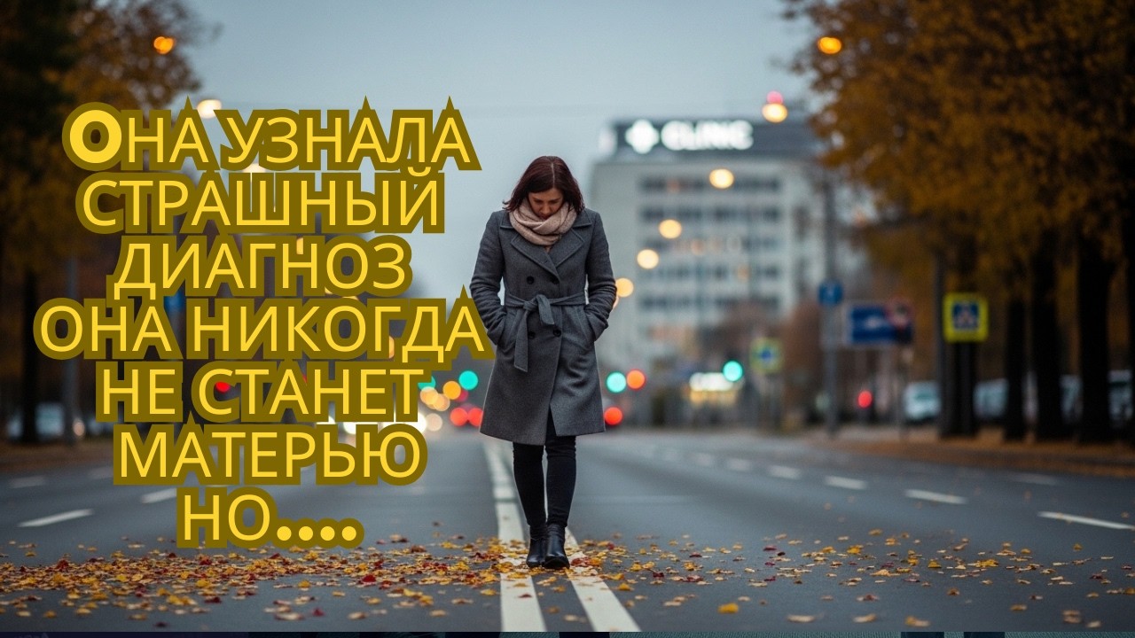 Oна узнала страшный диагноз — она никогда не станет матерью. Но...