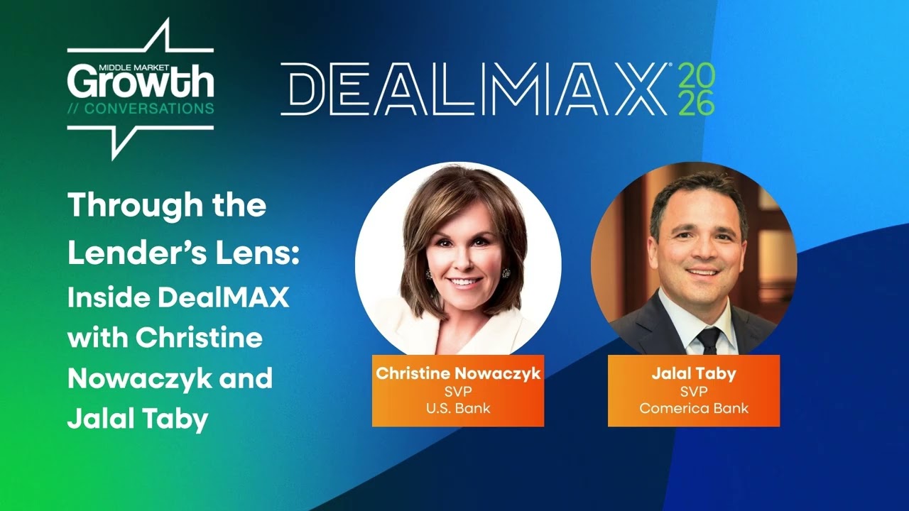 Through the Lender’s Lens: Inside DealMAX with Christine Nowaczyk and Jalal Taby | MMG Podcast