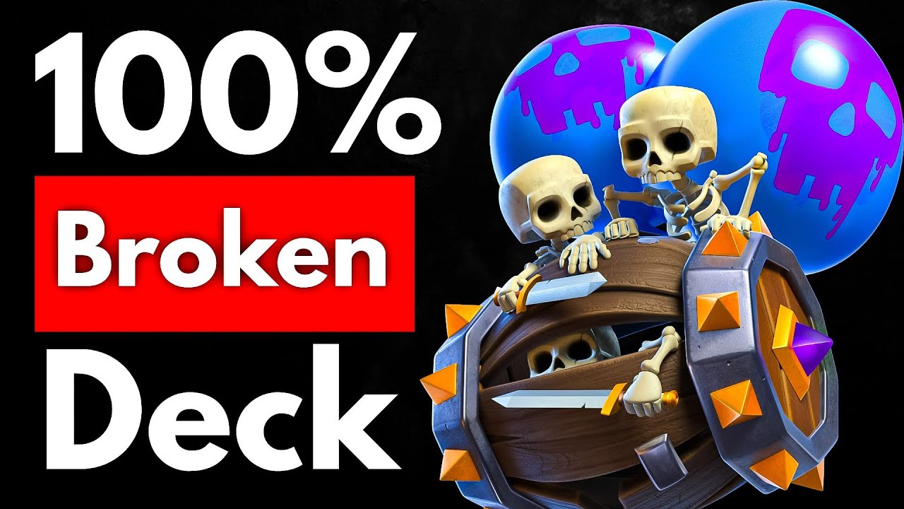 This NEW Skeleton Barrel Evolution Deck is BROKEN!!