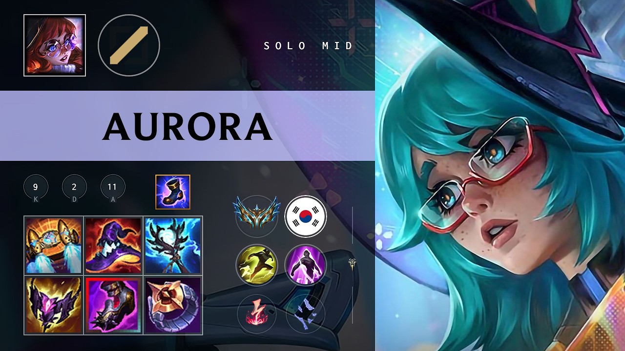 Aurora Mid vs Talon - KR Challenger Patch 26.10
