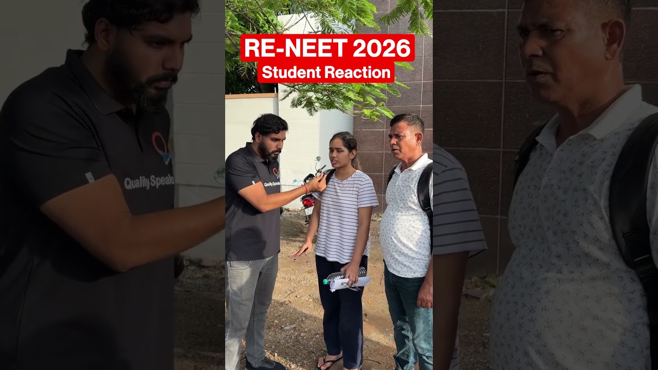 RE-NEET 2026 Student Reaction