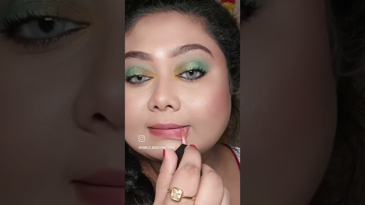 GRWM FOR SHAPTAMI || OOTD || PUJO OUTFIT IDEA || MAKEUP AND OUTFIT IDEA #trending #makeup #shorts