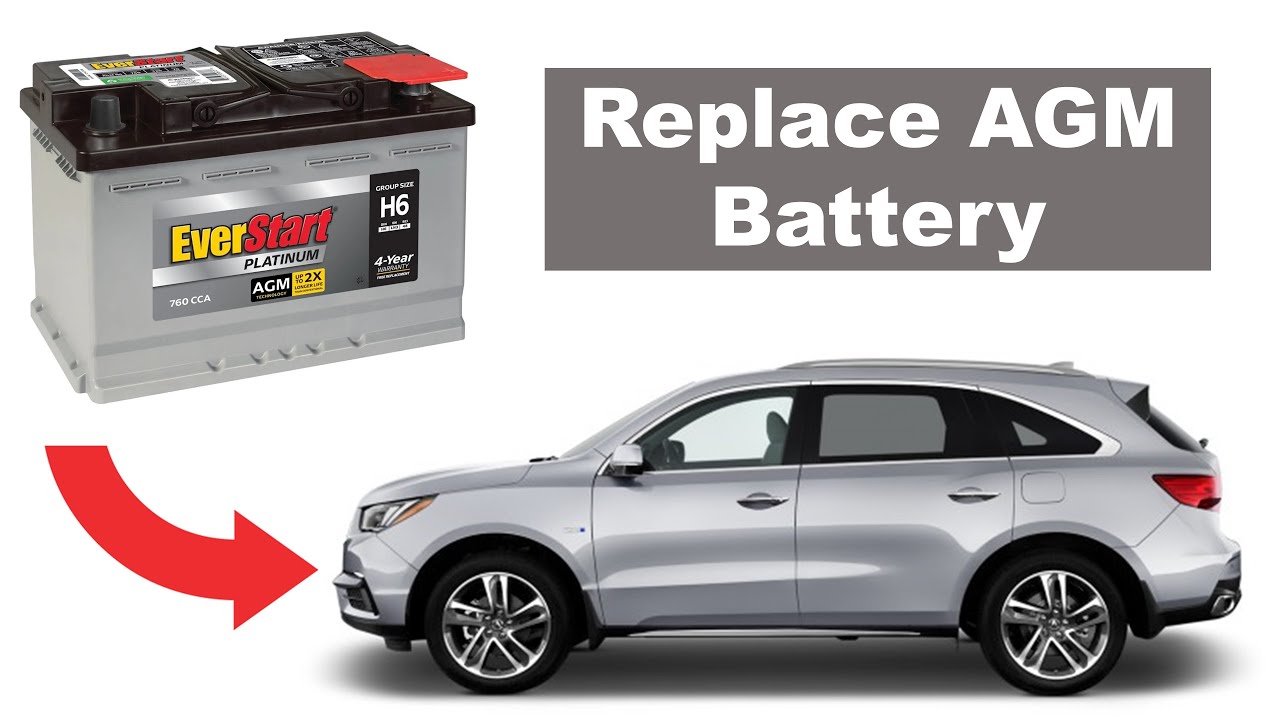 How to replace the AGM Battery on a 2014, 2015, 2016, 2017, 2018, 2019, and 2020 Acura MDX