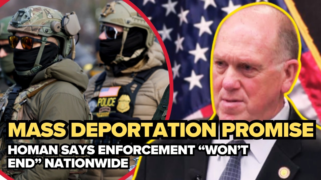 'President Trump made a promise of mass deportation and that's what this country is going to get'