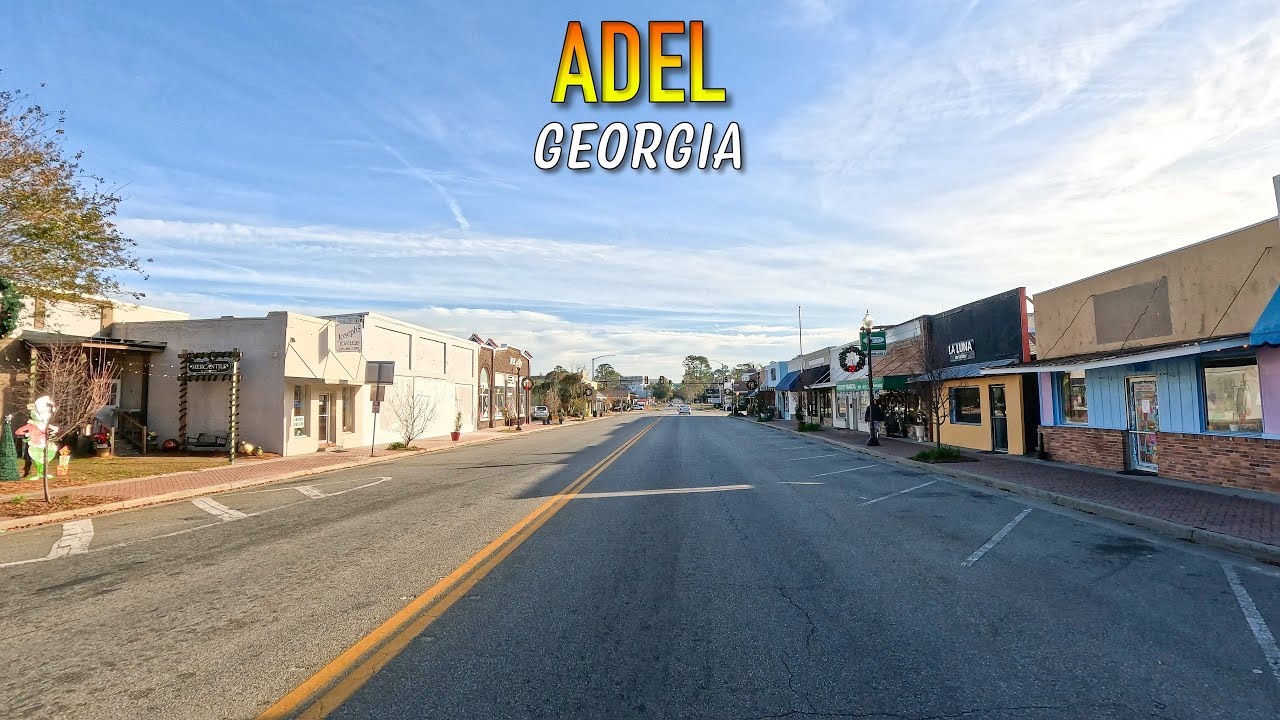 Adel Georgia Driving Through