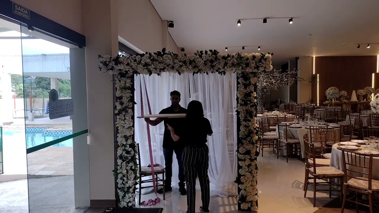 O que Ninguém te Contou  Para Decorar 🥰 Recepção de Casamento para 300 Convidados ❤️Passo a Passo