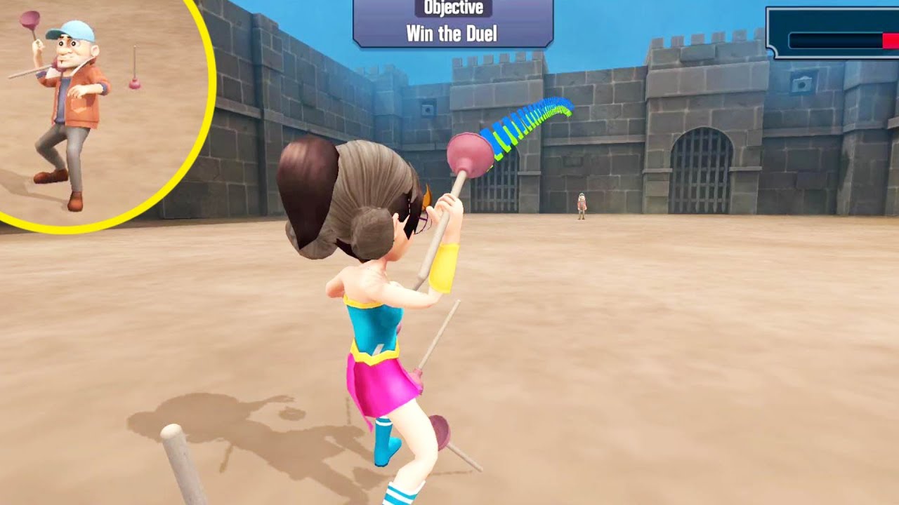 Clash of Scary Squad New Update Epic Battle Tani Princess Vs Miss T  Vs Robbers