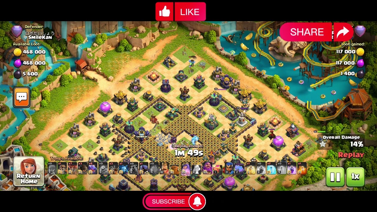 The Underrated Army On Th-15 Blizzard Hydra Part-4. @ClashOfClans #clashofclansattackstrategy #coc