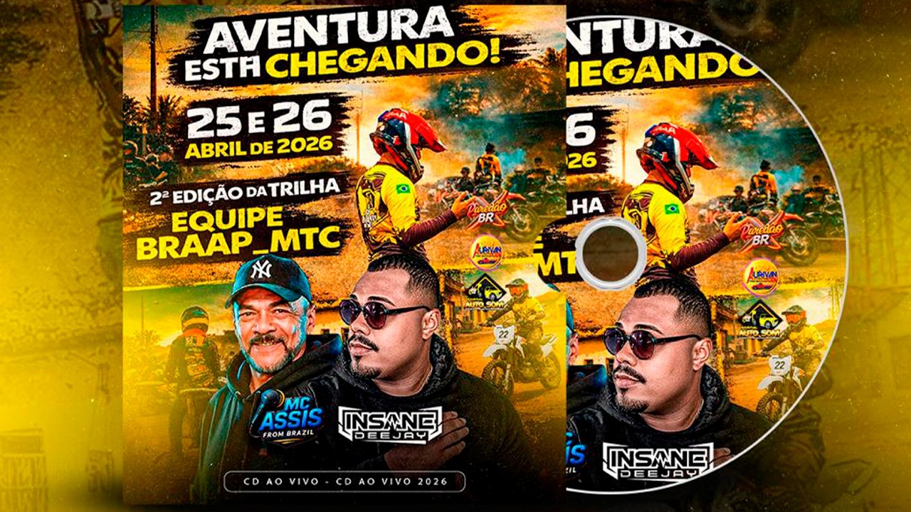 CD 2 EDICAO TRILHA EQUIPE BRAAP MTC AO VIVO mc assis insanedj