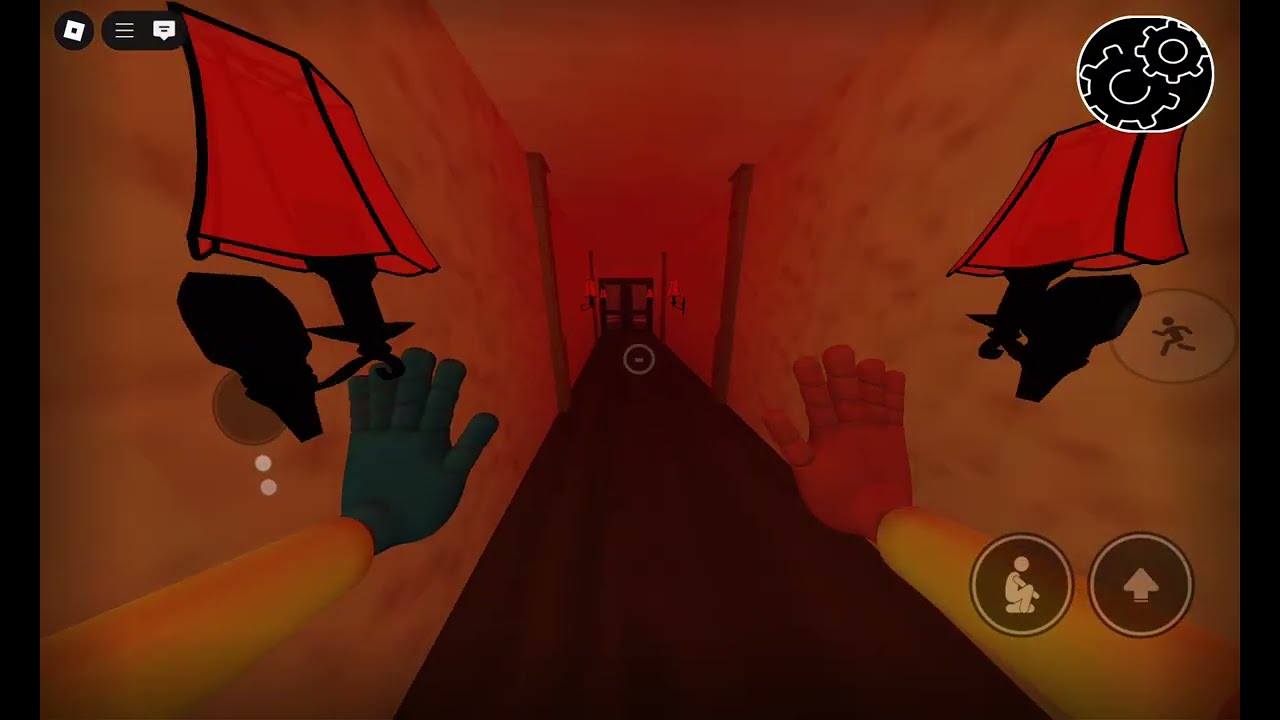 Jugando poppy playtime capítulo 1 en roblox 