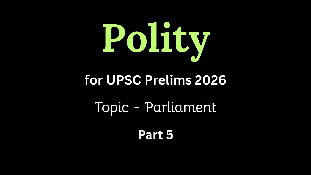 Polity - Governor's Issue  | UPSC 2026 Prelims | UPSC MindGame