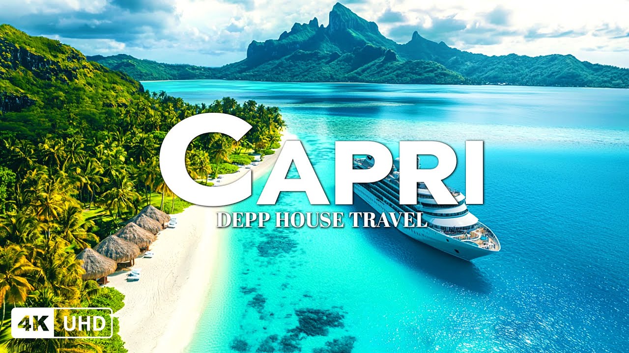 Capri 🇮🇹 Travel Documentary 4K – Mediterranean Dreams with Deep House Music ✨