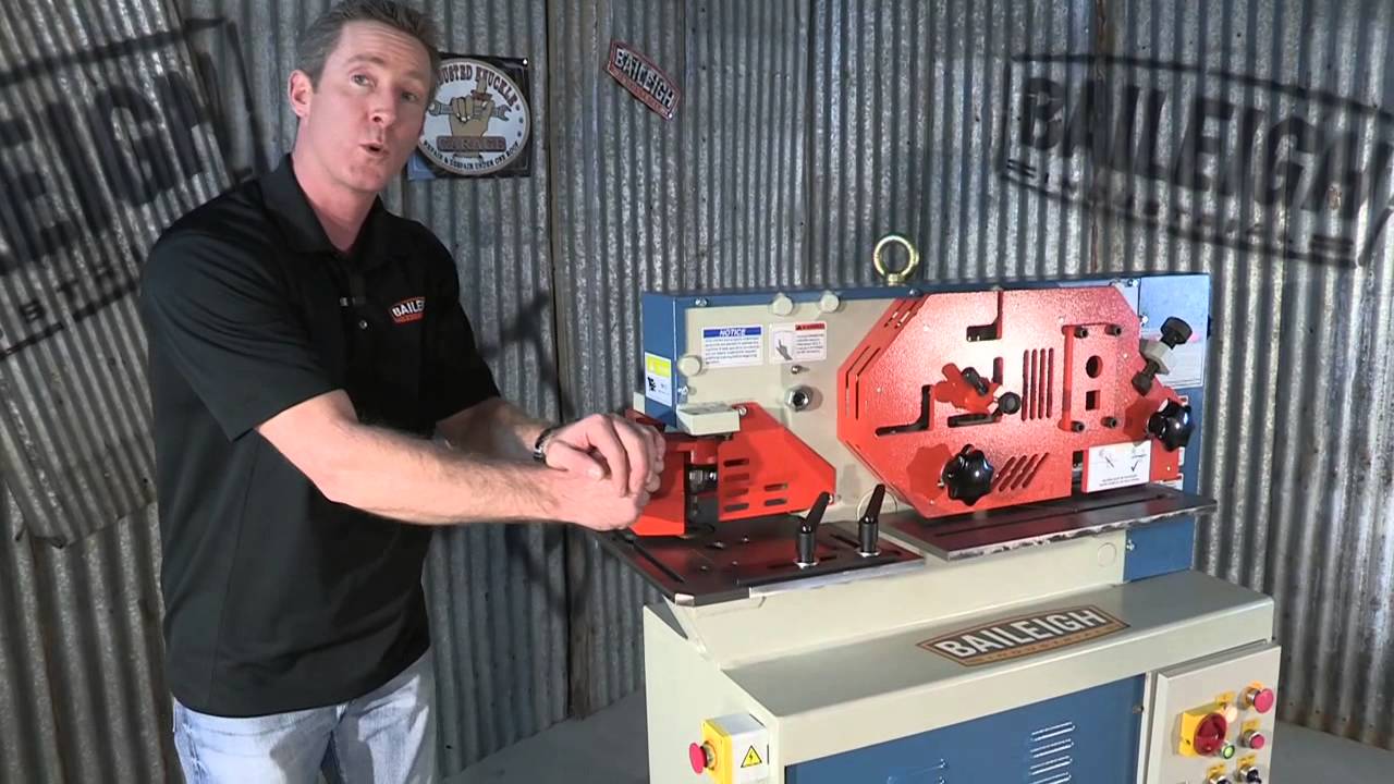 Baileigh Industrial 44-Ton Ironworker (Model SW-44)