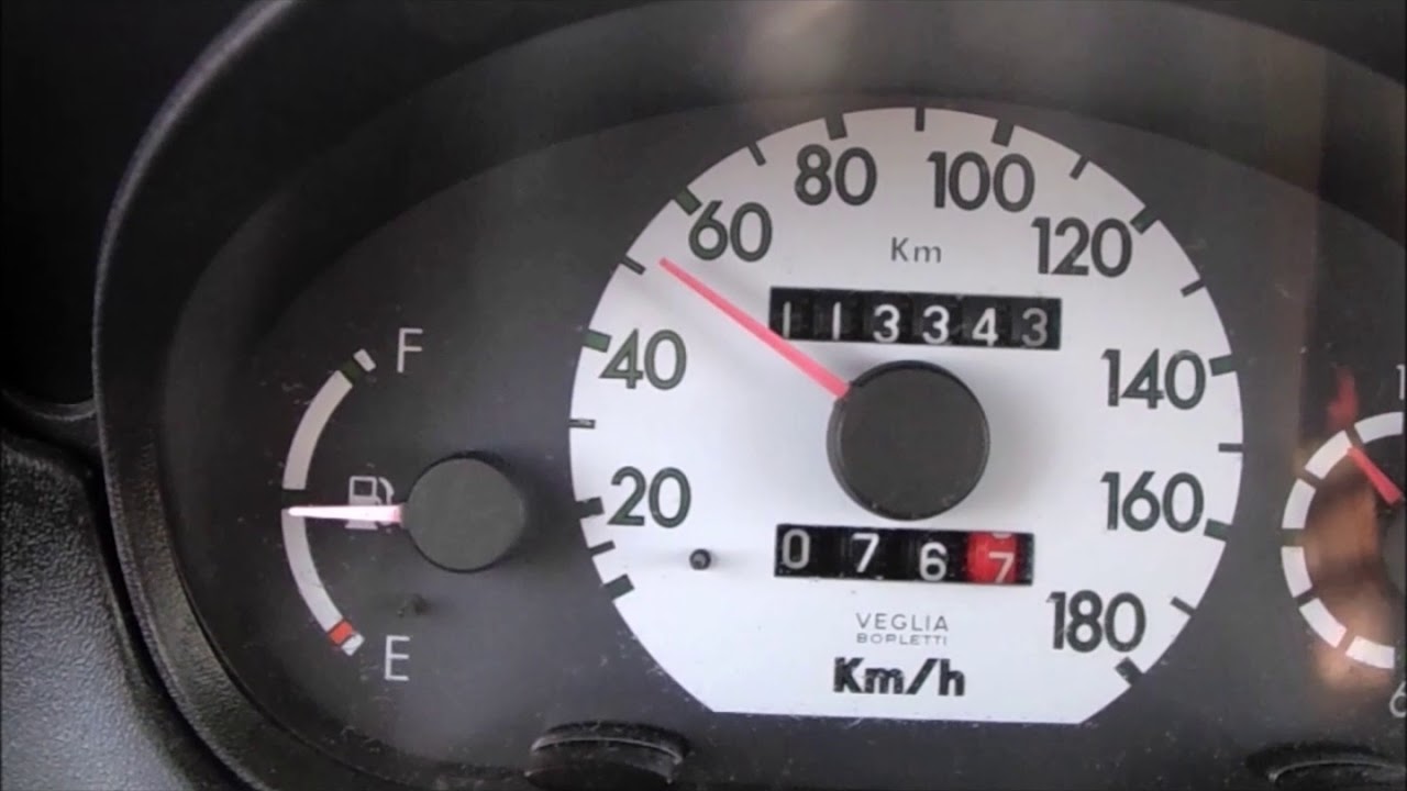 Fiat Seicento 0.9 przyspieszenie 0-100km/h (Fiat Seicento acceleration 0-100km/h)