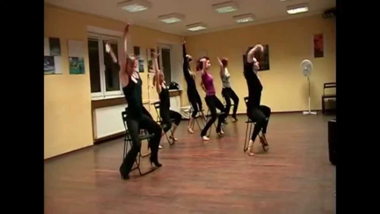 High Heels Sexy Dance z krzesłem