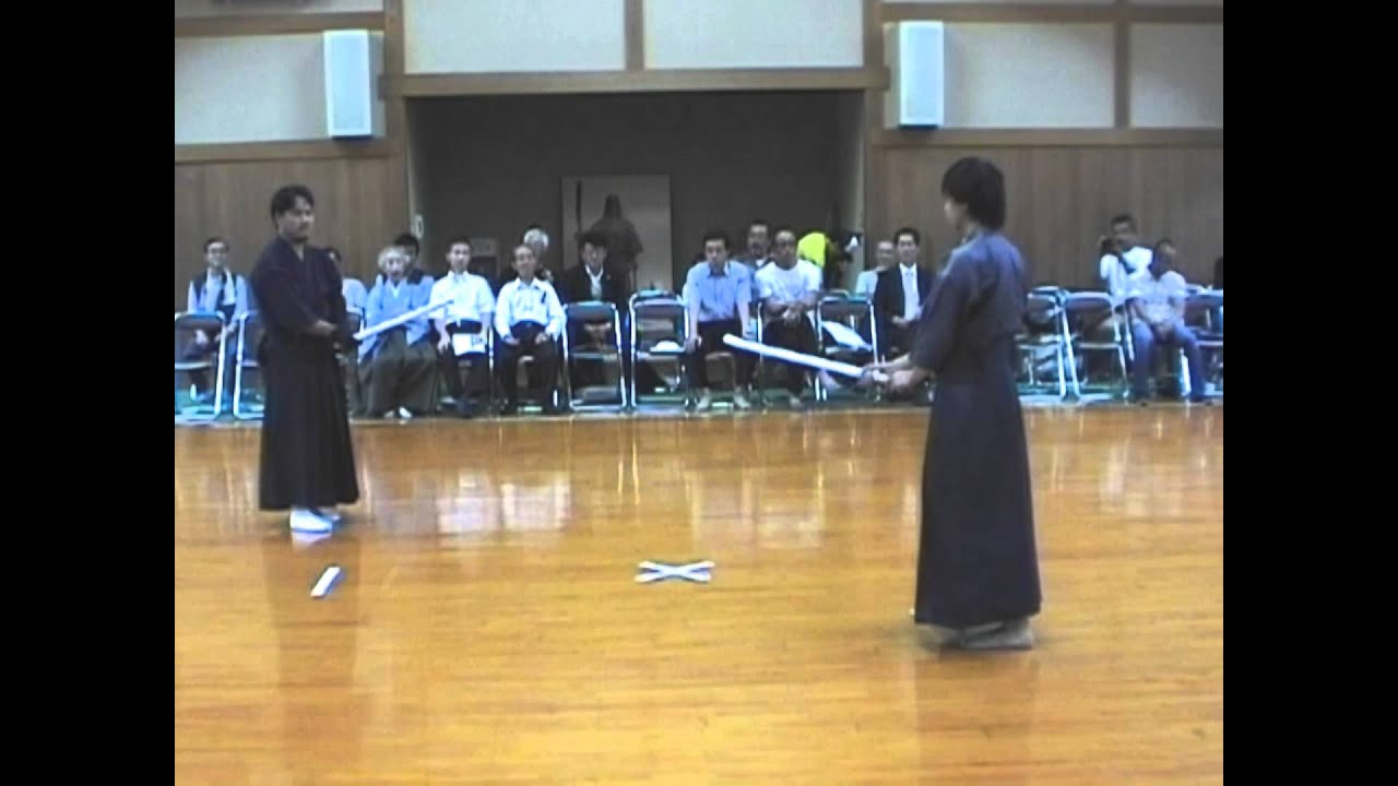 2014 8 24 THE OSAKA IAI BATTO JUTSU SENTOHO KENKYU KAI Minami Ise