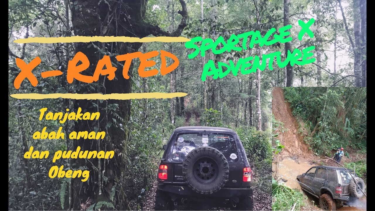 Offroad track X-Rated I Sportage X Adventure Indonesia