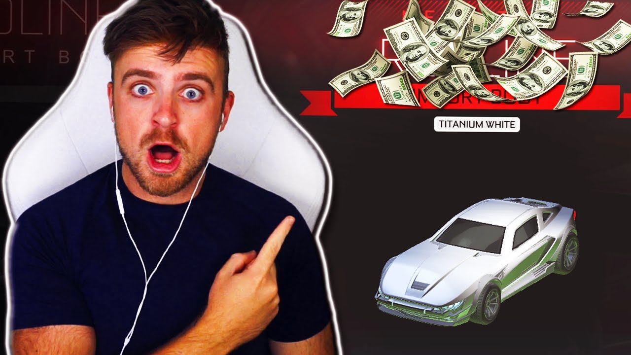 *RAGE* Not That Anyone is Surprised but Rocket League Released a New Titanium White Car...