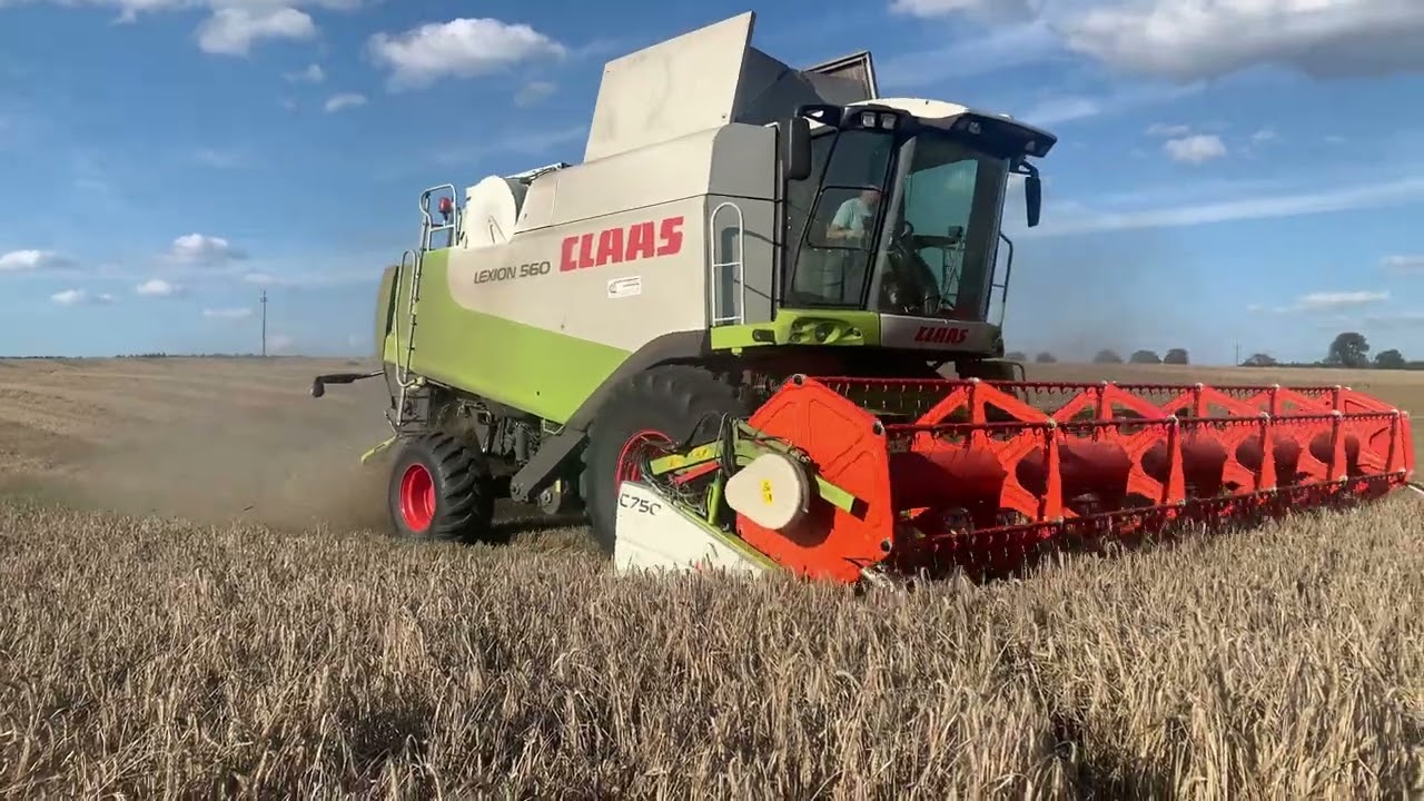 Żniwa 2023 [4K] Claas Lexion 560 JohnDeere 6170R!!!💥