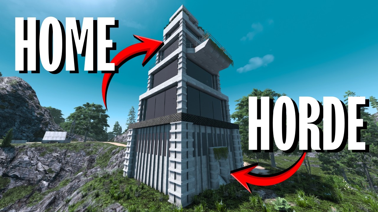 I Built a Base That Invites Zombies Inside - 7DTD 2.5