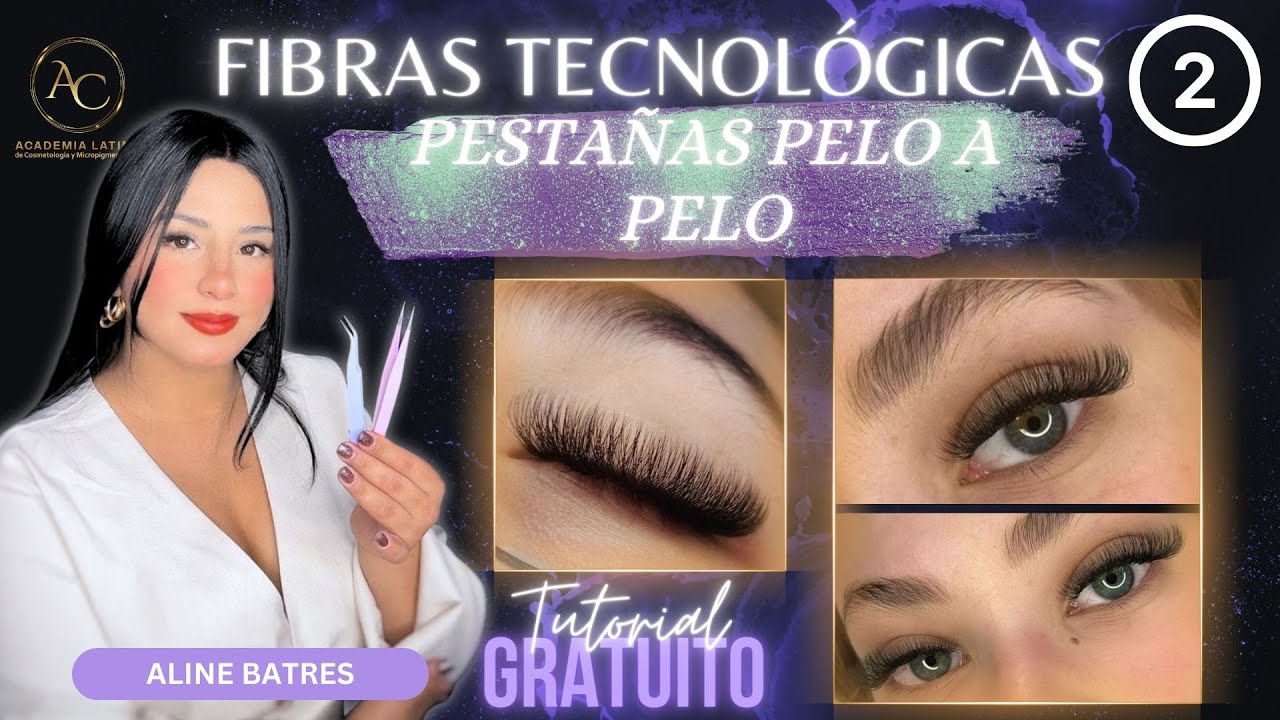¡Pestañas Hermosas! | Aprende la Técnica de Fibras Tecnológicas - Parte 2