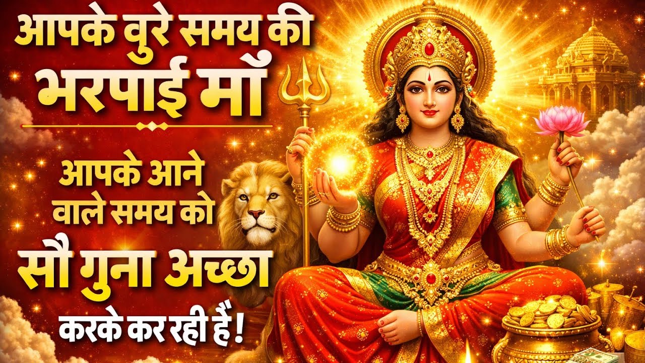 आपके बुरे समय की भरपाई माँ आपके आने वाले समय को सौ गुना अच्छा करके कर रही हैं|  @Seraphicsoul333 