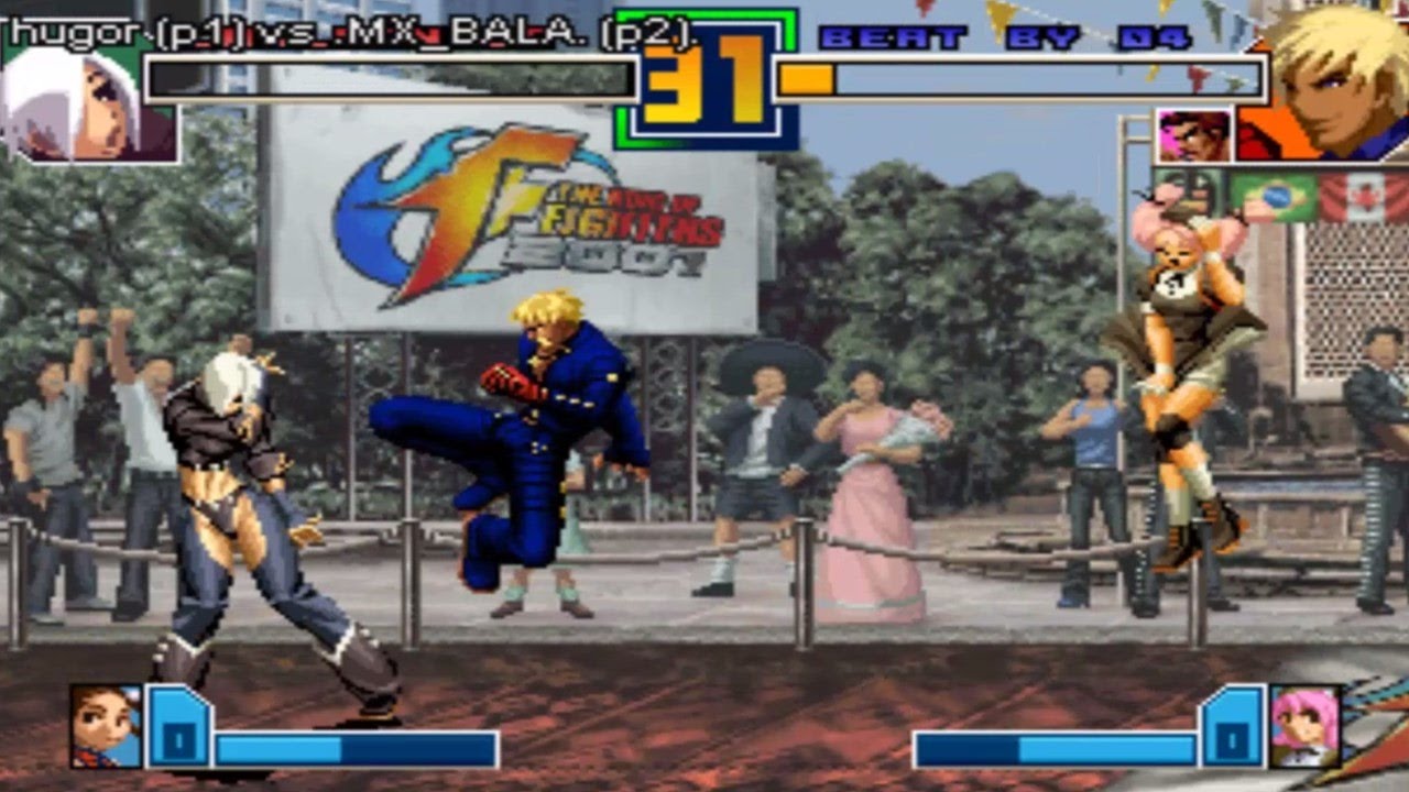 kof 2001 - hugor (usa) vs MX BALA (mexico)