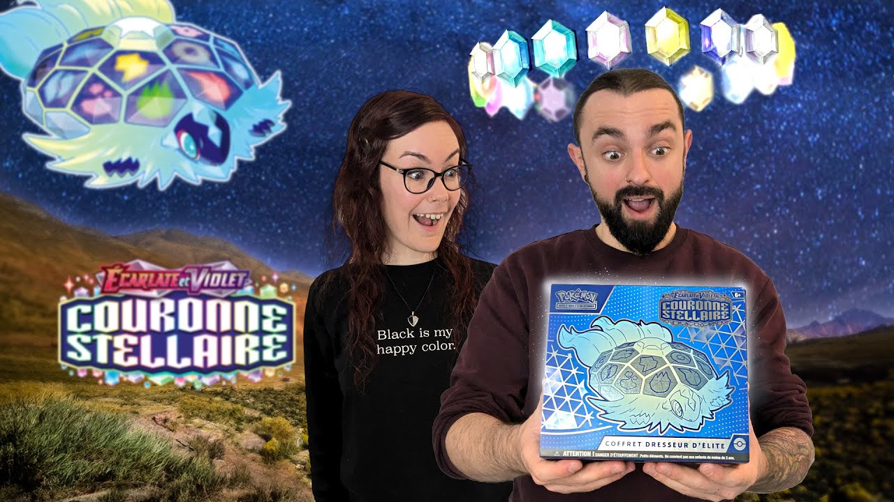 Ouverture de l'ETB EV7 💎 Les Trésors de Couronne Stellaire ✨