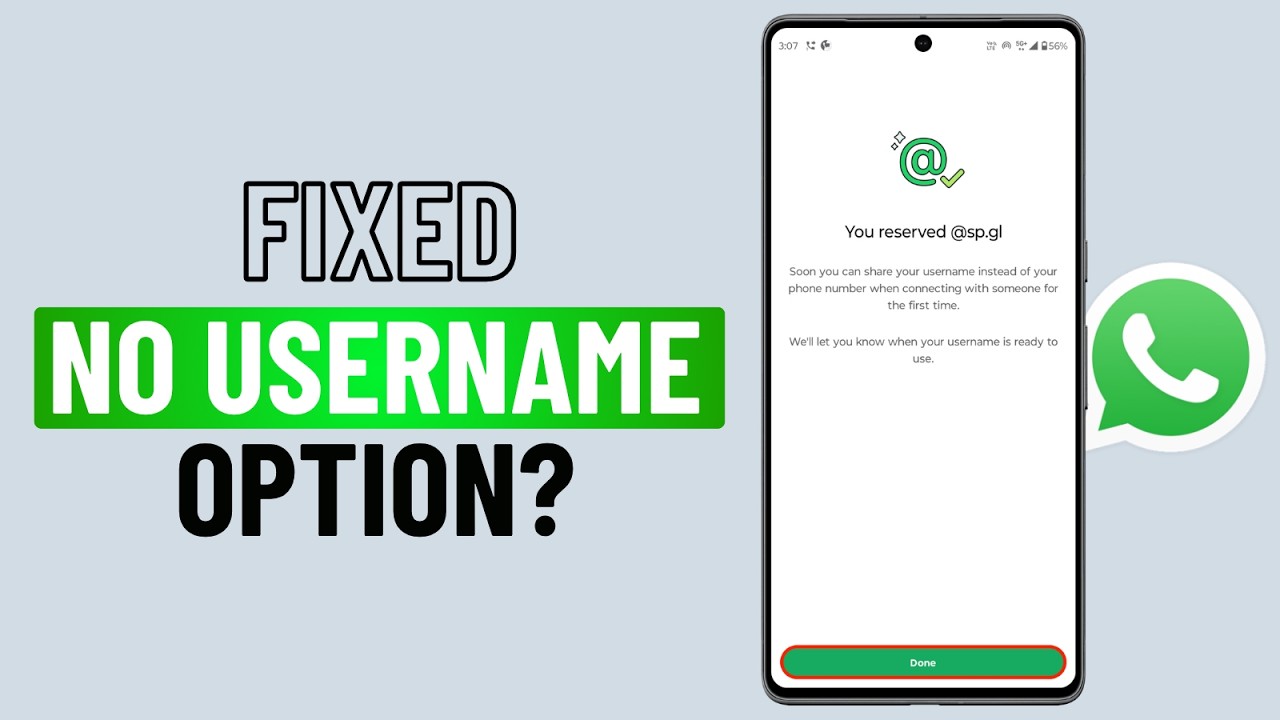 Fix WhatsApp Usernames Option Not Showing on Android