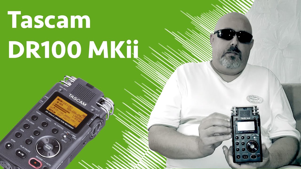 Тест портативного цифрового аудио рекордера Tascam DR100 MKii