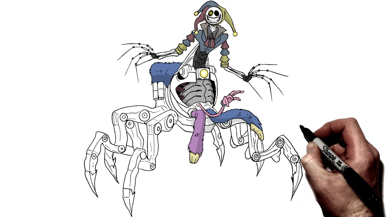 Как нарисовать прототип | Пошаговая инструкция | Poppy Playtime 5