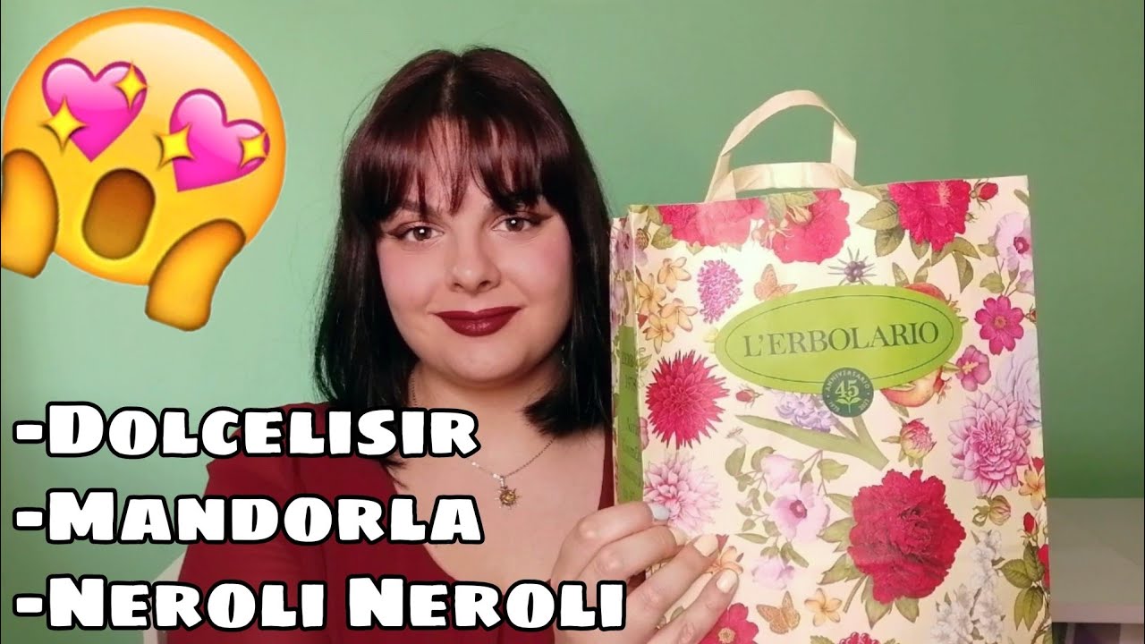 NOVITA' ERBOLARIO EDIZIONE ANNIVERSARIO *Dolcelisir, Mandorla e Neroli Neroli*