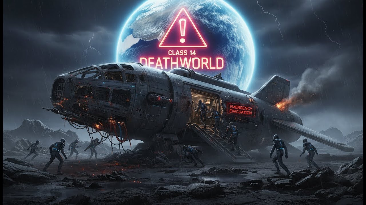 Sie entdeckten eine Klasse-14-Todeswelt – dann merkten sie, dass es die Erde war | HFY-Story“