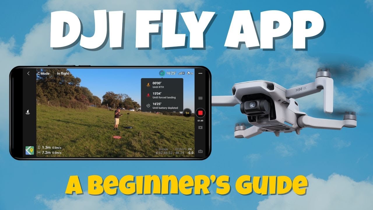 How to Use the DJI Fly App with DJI Mini 4K (and Other DJI Drones)