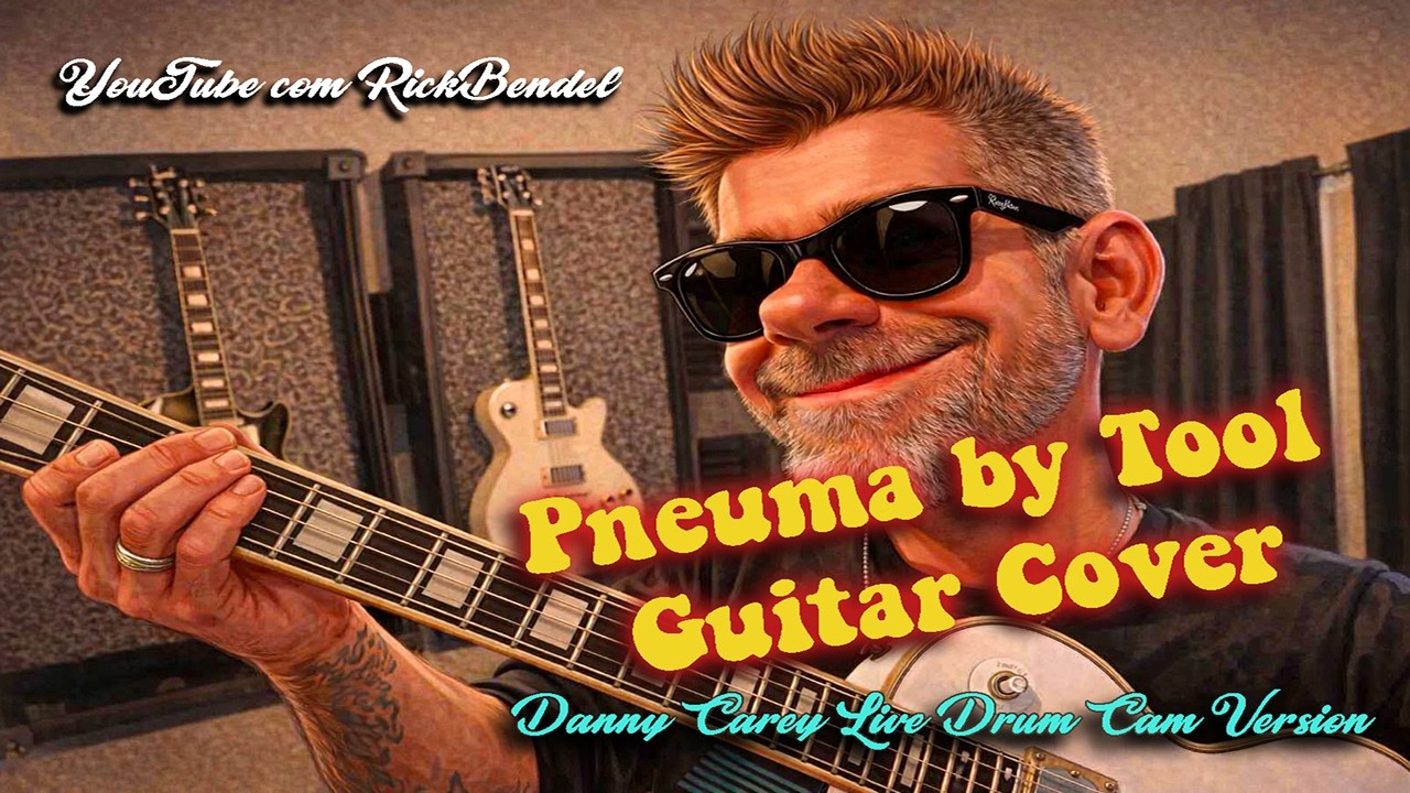 My Guitar Cover of Tool's Pneuma w/ Danny Carey Live Drum Cam
