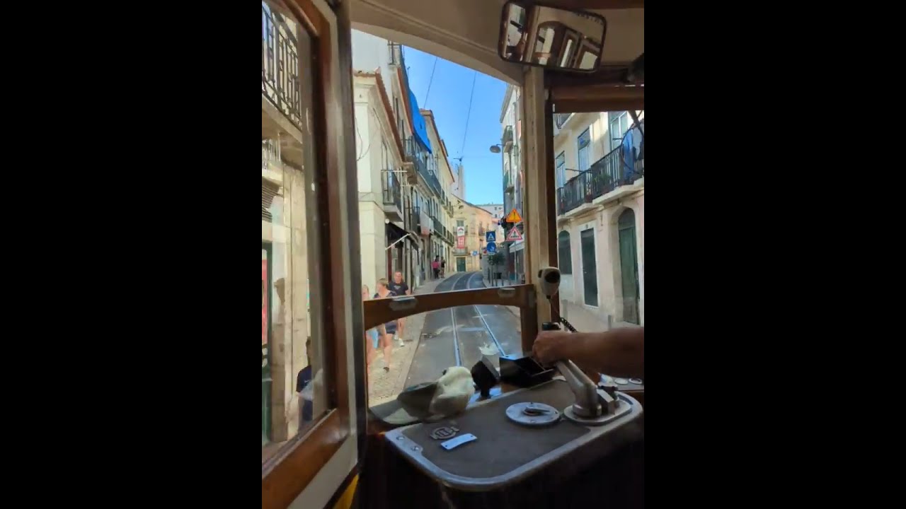 What It's Like to Ride the 28E Tram in Lisbon (Your Front Row Seat)