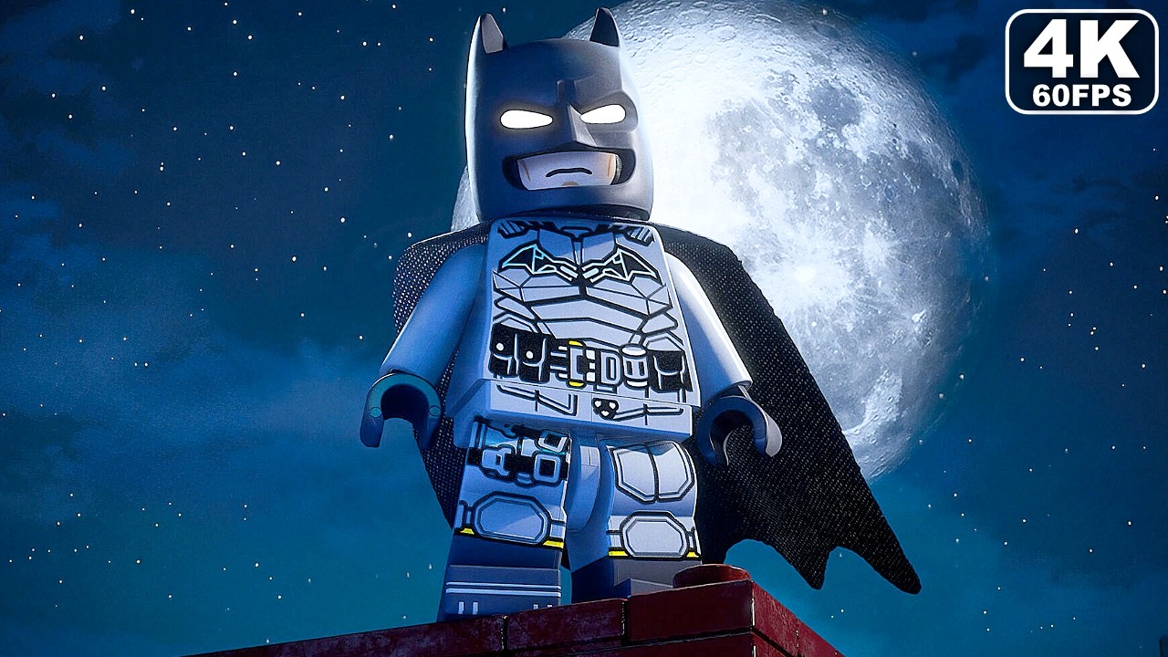 LEGO BATMAN LEGACY OF THE DARK KNIGHT Gameplay Walkthrough Part 1 [4K 60FPS PC] - No Commentary