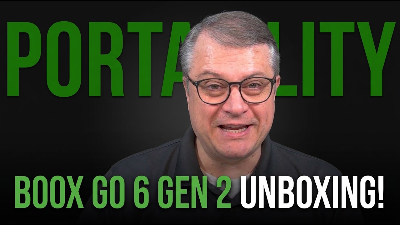 BOOX Go 6 (Gen II) Unboxing & First Impressions