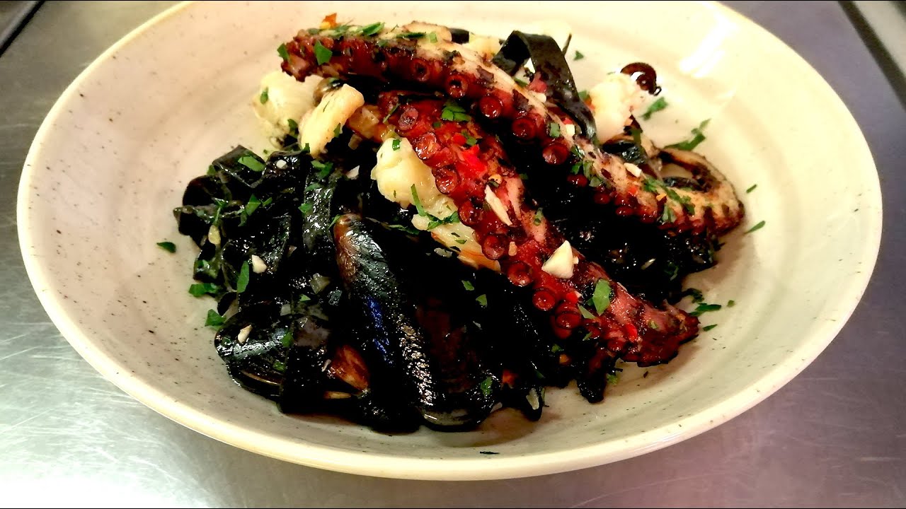 Gdańska szafarnia odwiedziny owoce morza i krewetki