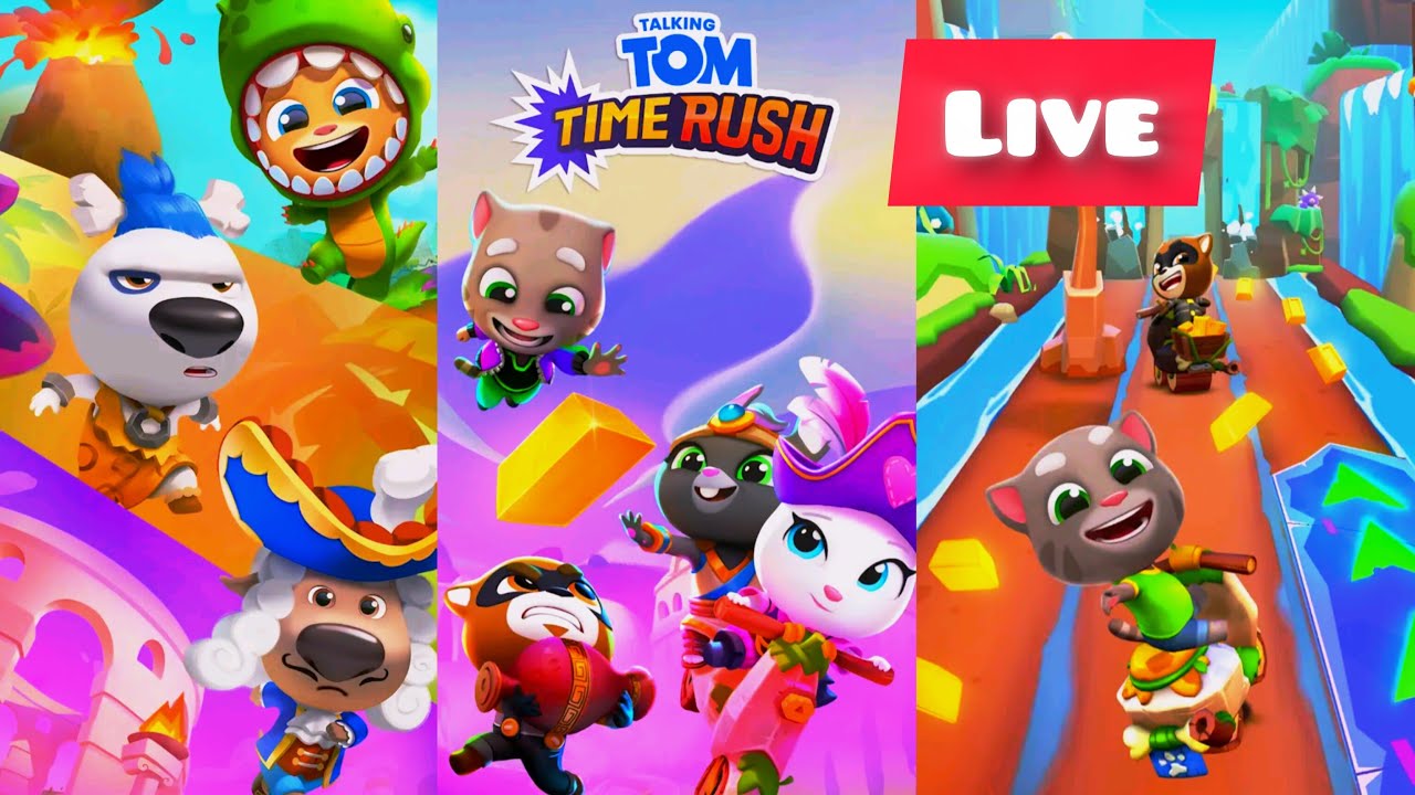 ​🕒 Talking Tom Time Rush LIVE: Can We Unlock All Dimensions? 🚀 New update 2026