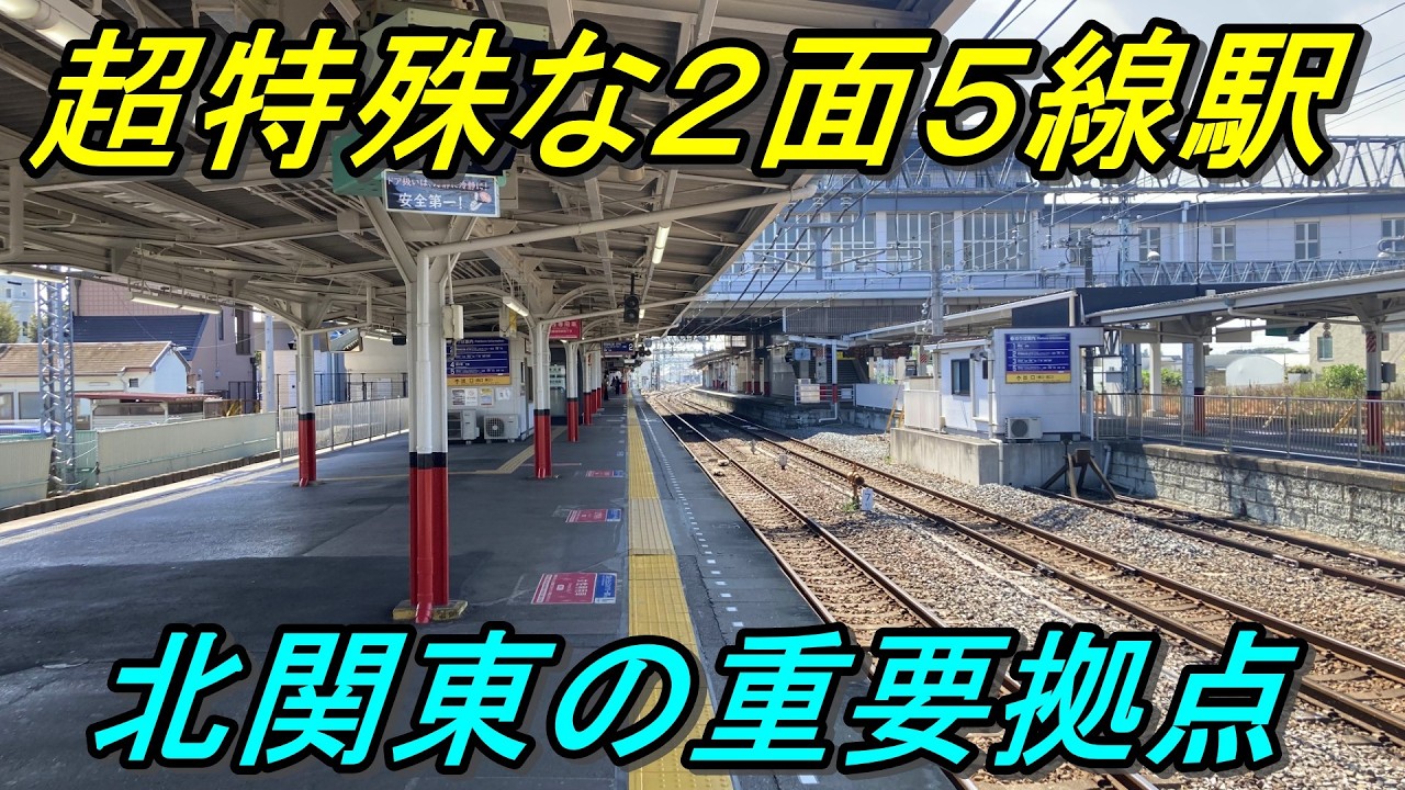 【超独特な形状】3路線乗り入れる私鉄単独駅の捌きが見事だった！