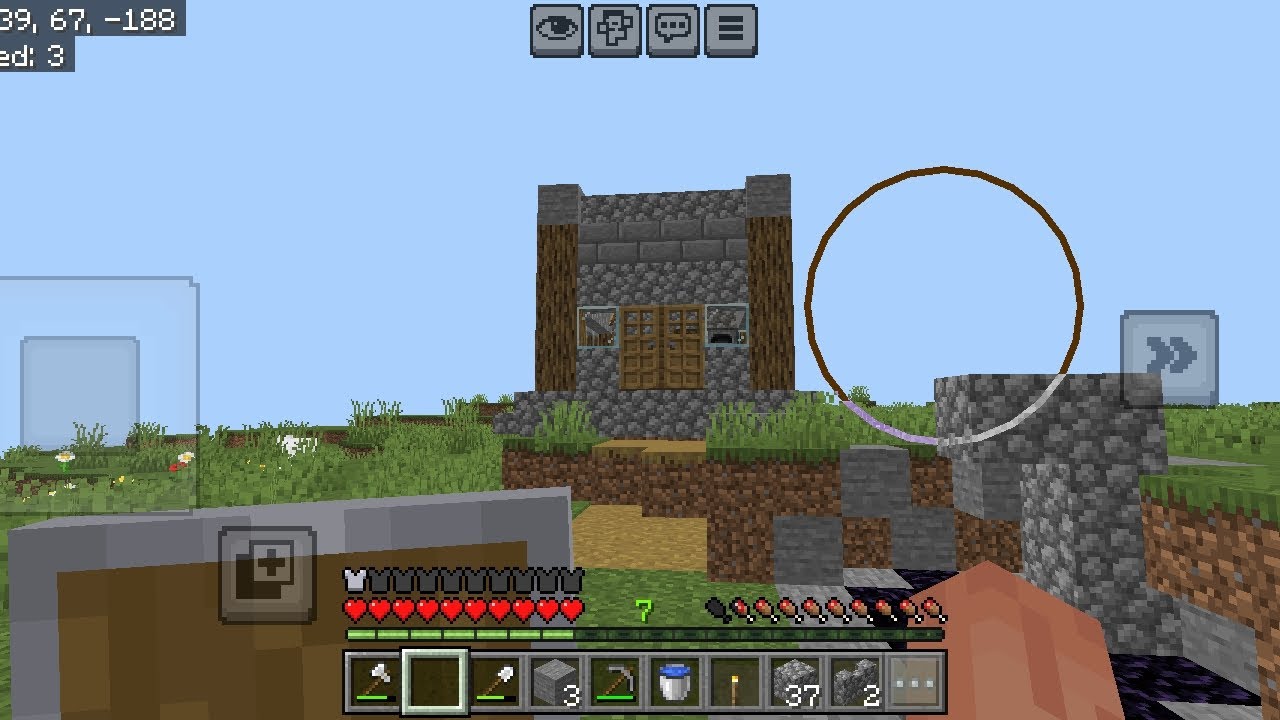 الحلقة ثالثة من عالم اول كرافت بناء منزل 