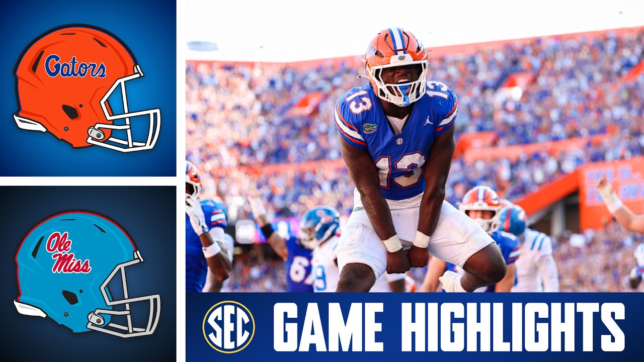№ 4 Ole Miss Rebels против № 21 Florida Gators | Обзор матча | SEC Football 2026