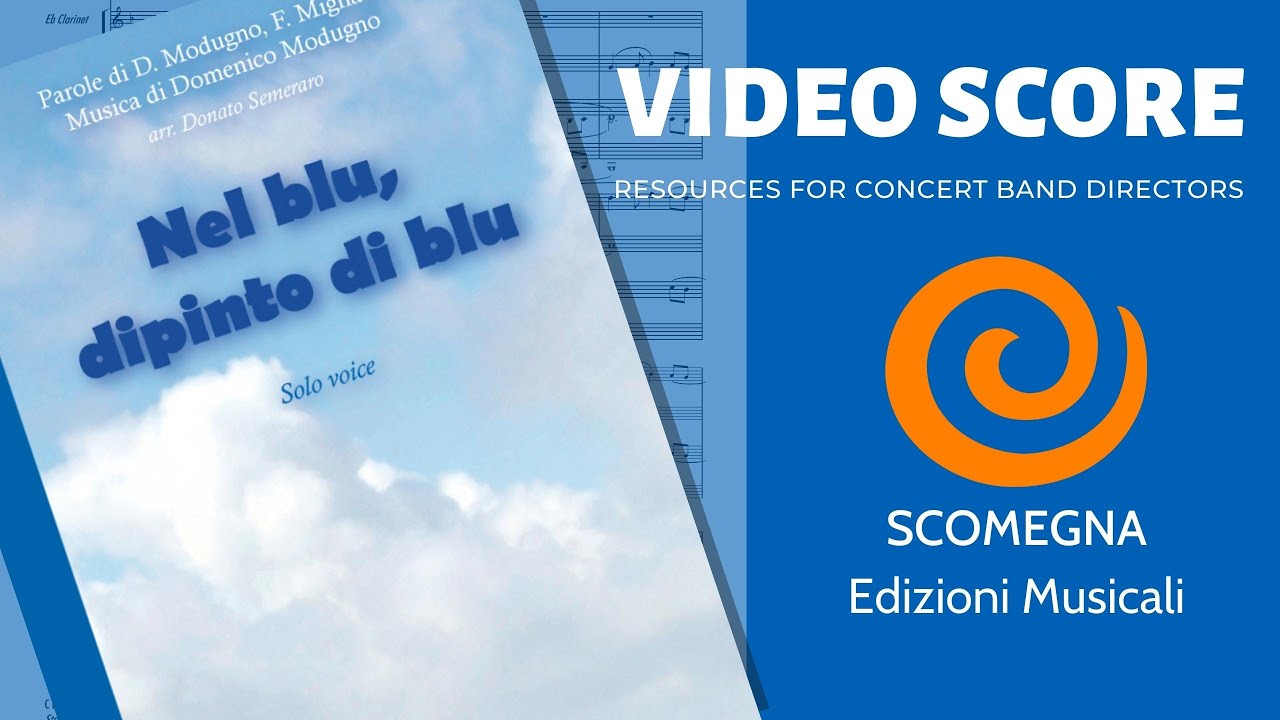 NEL BLU, DIPINTO DI BLU - Domenico Modugno, arr.  Donato Semeraro