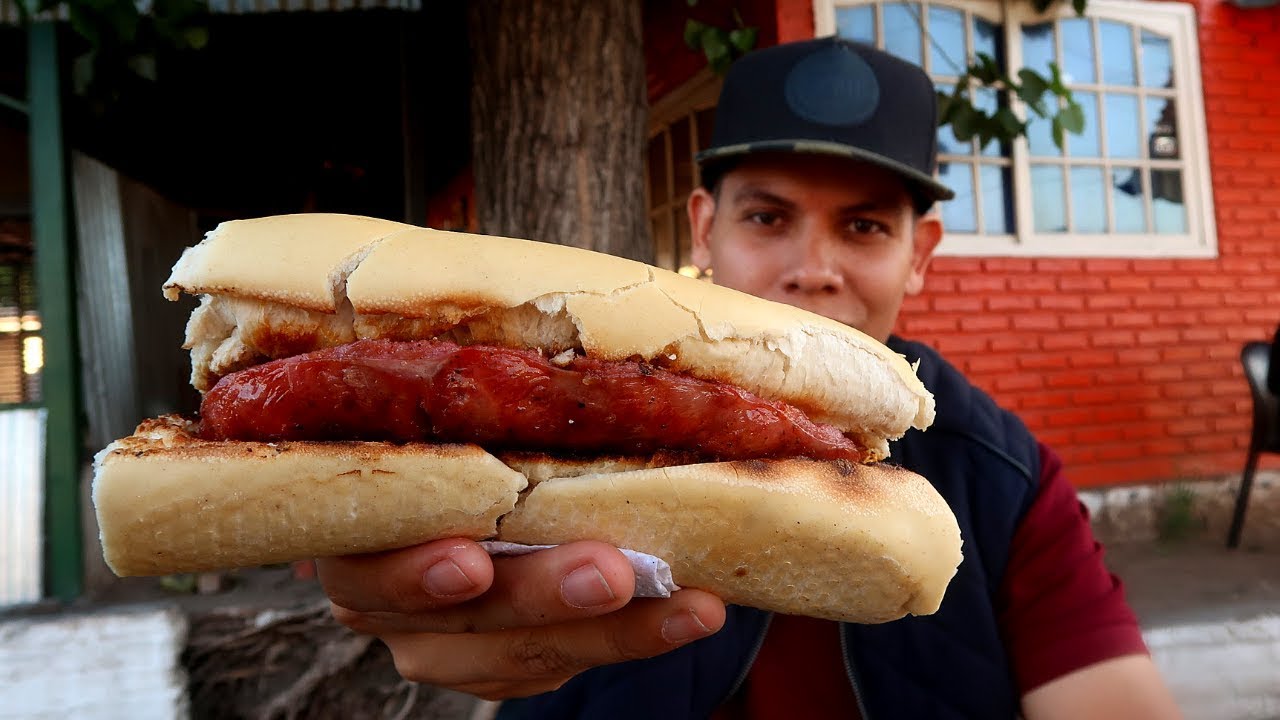Probando EL FAMOSO CHORIPAN DE ARGENTINA 🍖