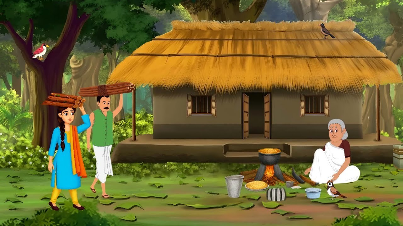 दो अनाथ भाई-बहन का घर | Do anath Bhai bahan | Hindi cartoon | Hindi story | Moral stories | Kahani