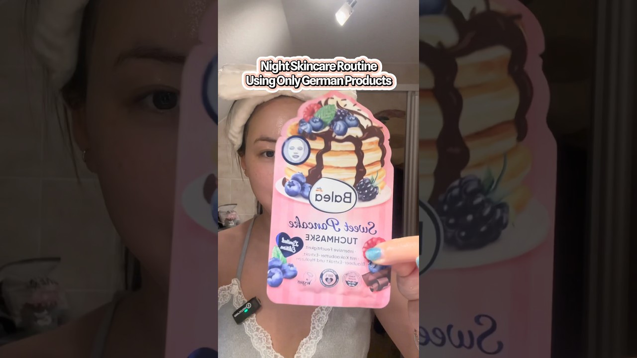 My Night Skincare Routine in Germany