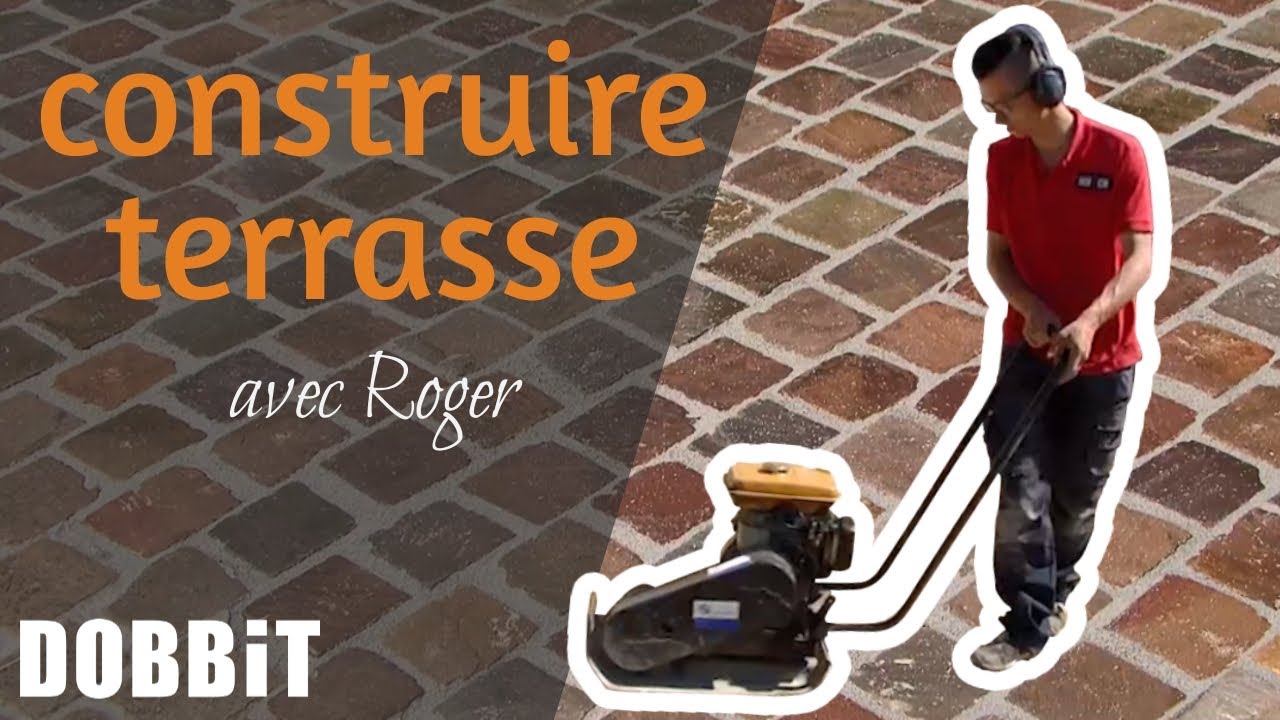 Construire votre terrasse vous-même, de la fondation au jointoiement avec ces conseils de Roger